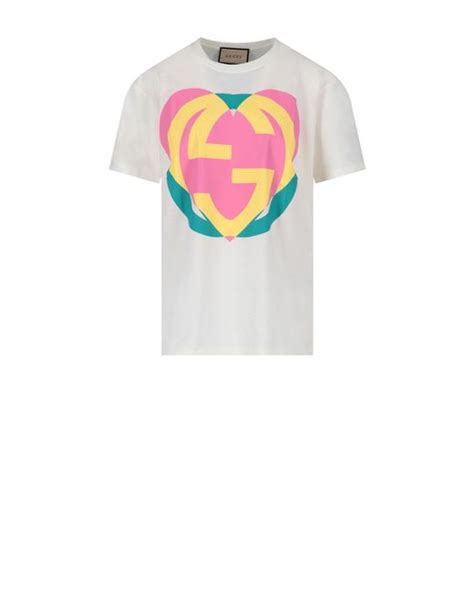 gucci heart print shirt|T.